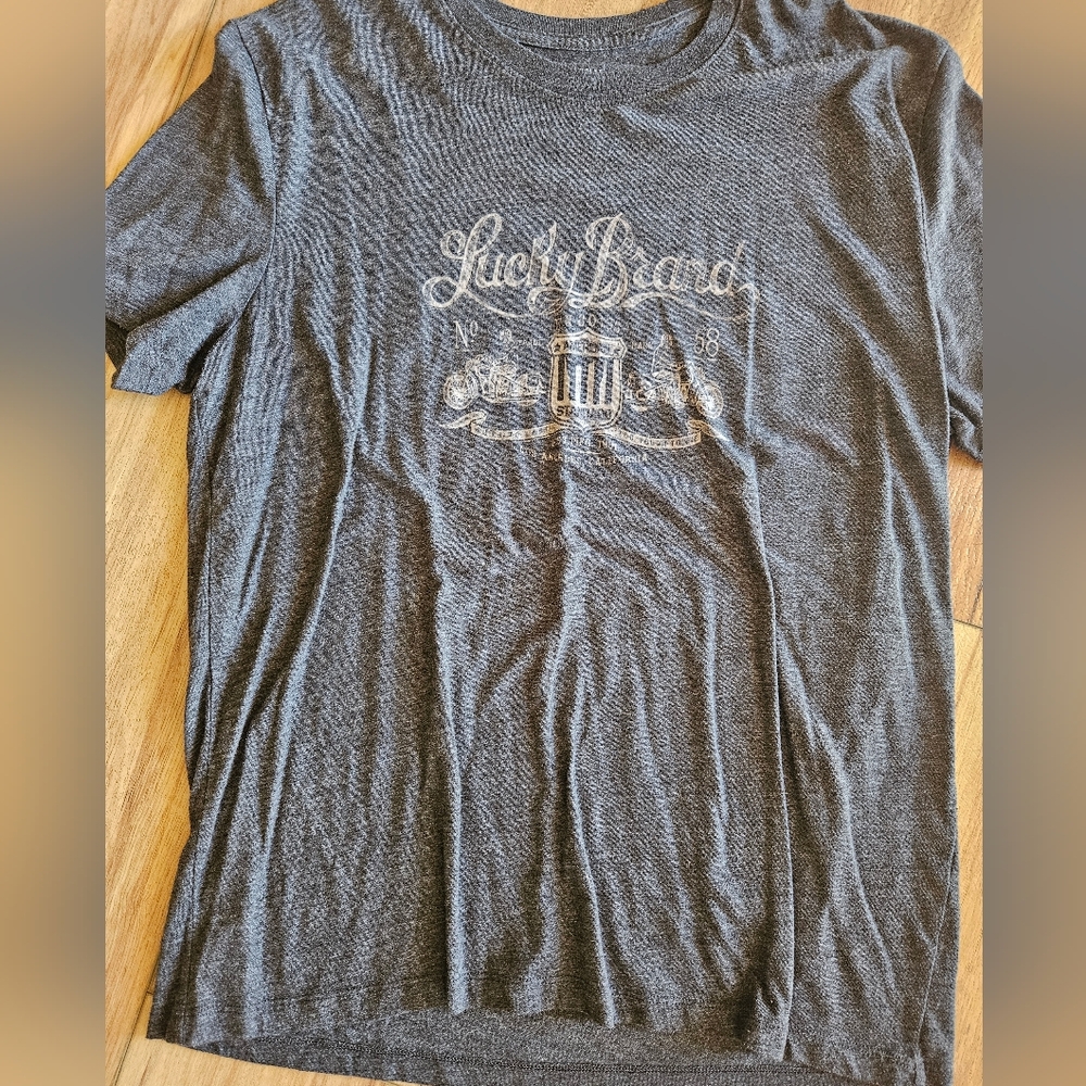 Lucky Brand Charcoal Men's Tee